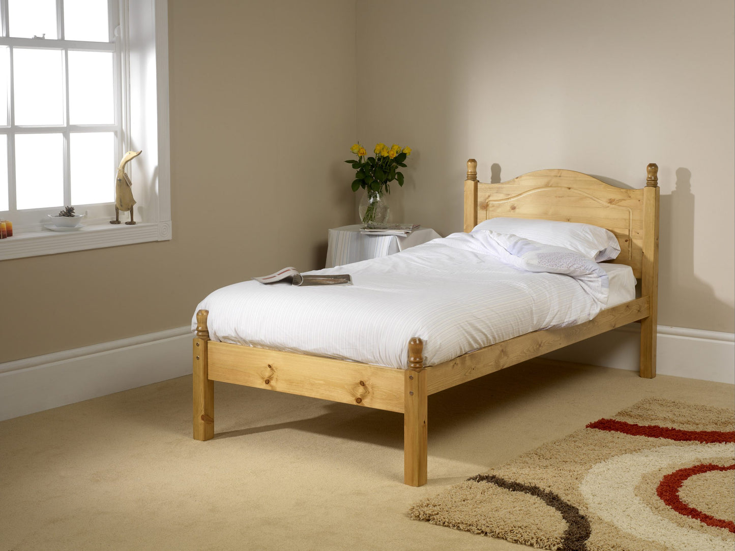Orlando Pine Bed Frame
