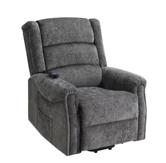 Kingsley Lift & Rise Recliner Chair (Grey)
