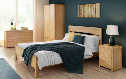 Julian Bowen Curve Bed Frame
